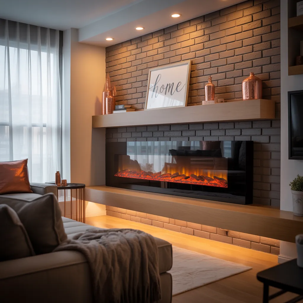 ideas for electric fireplace