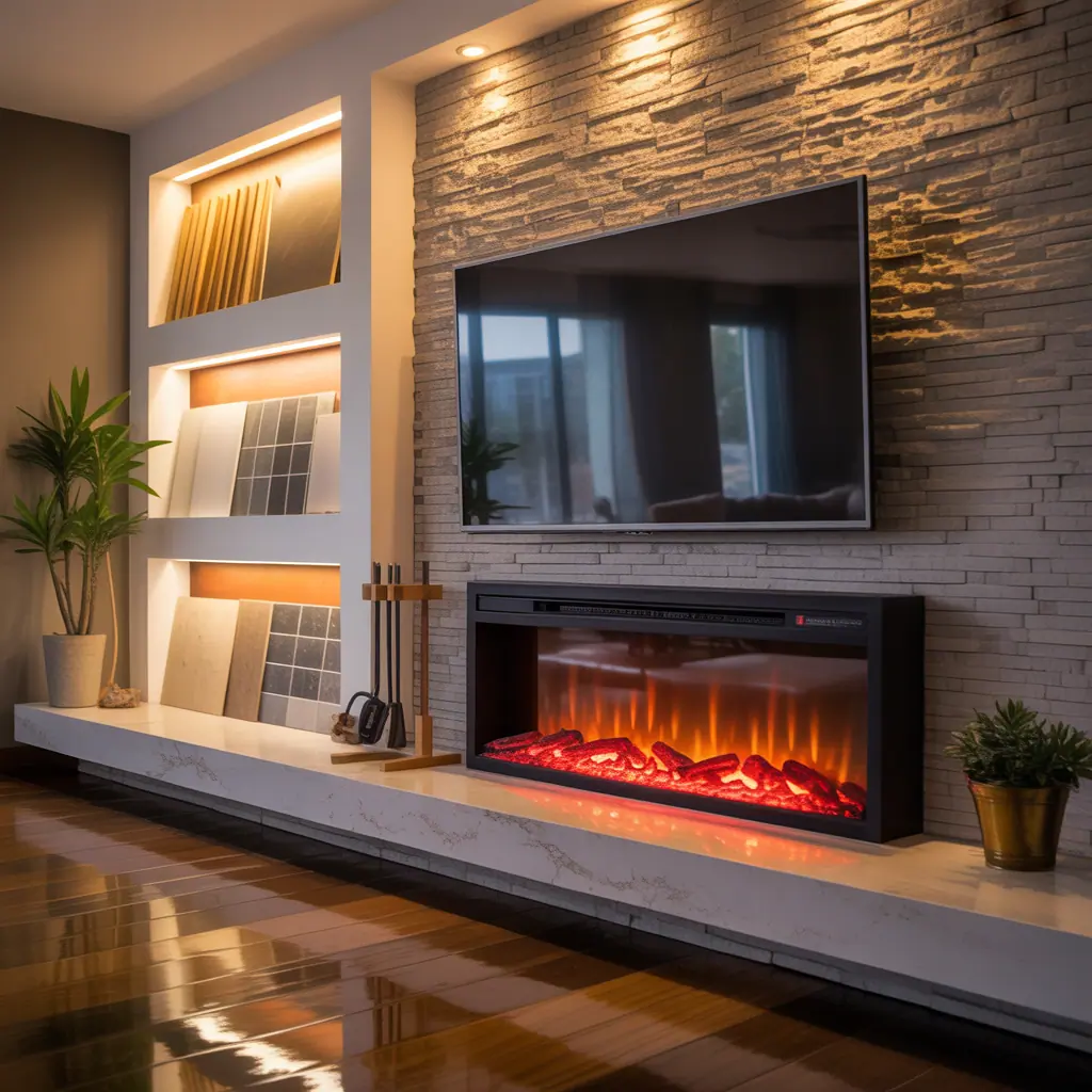 ideas for electric fireplace