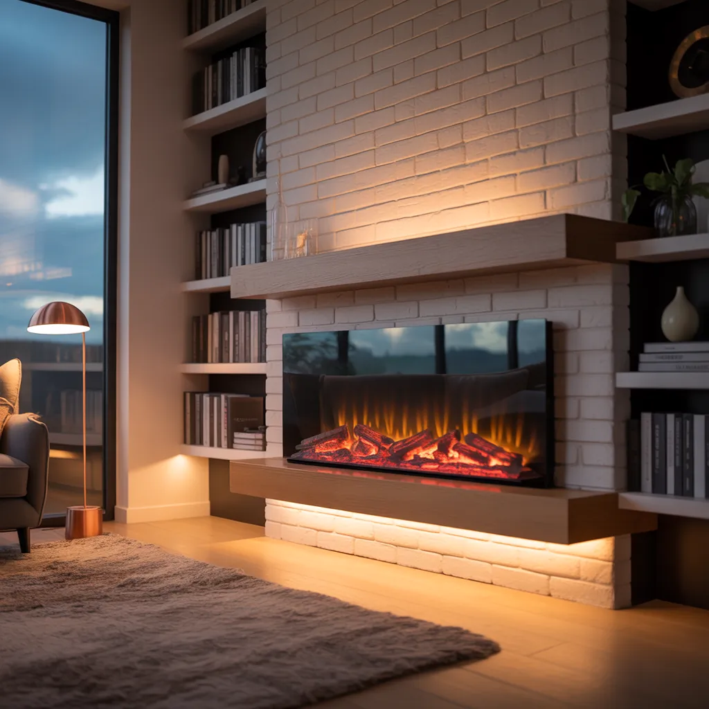 ideas for electric fireplace