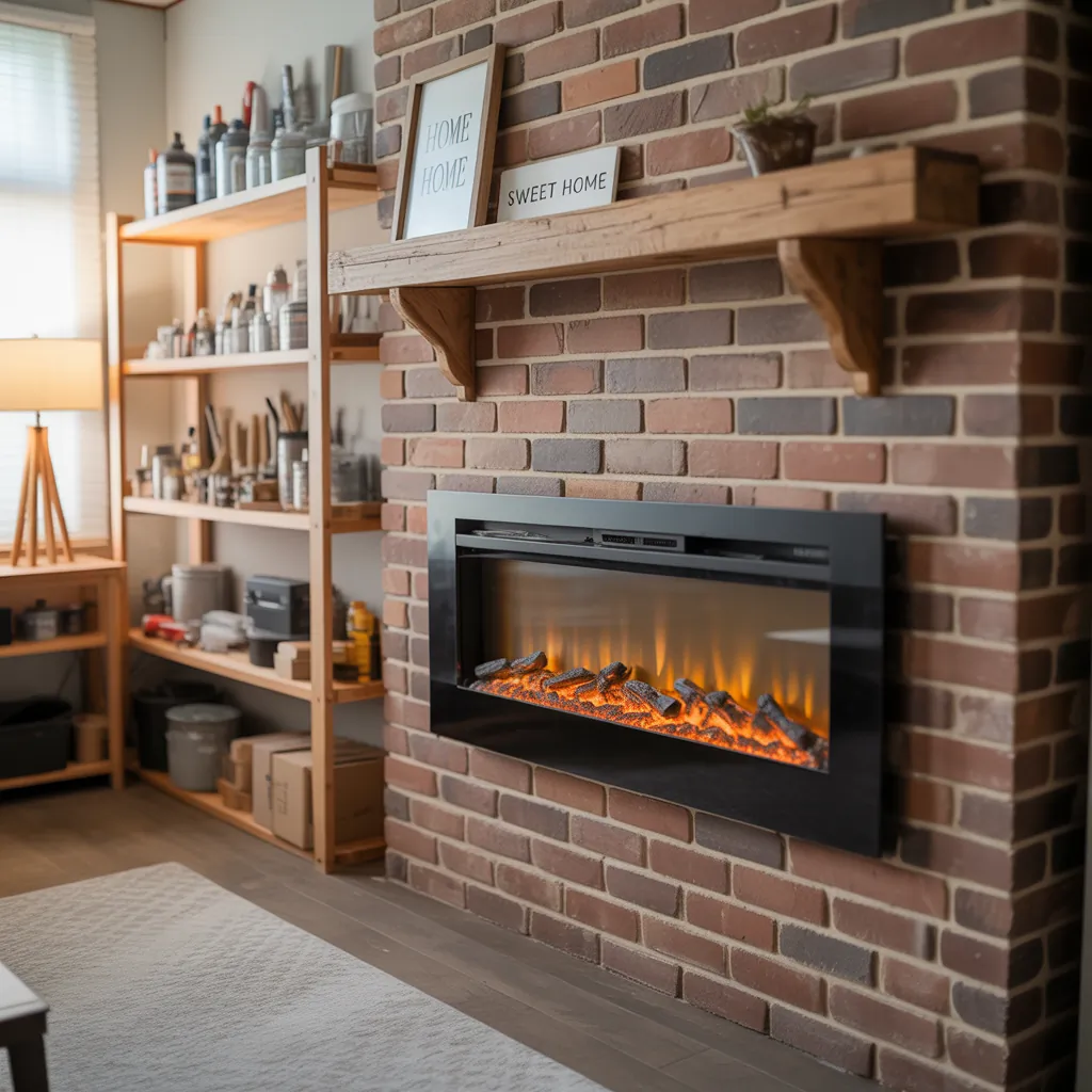 ideas for electric fireplace