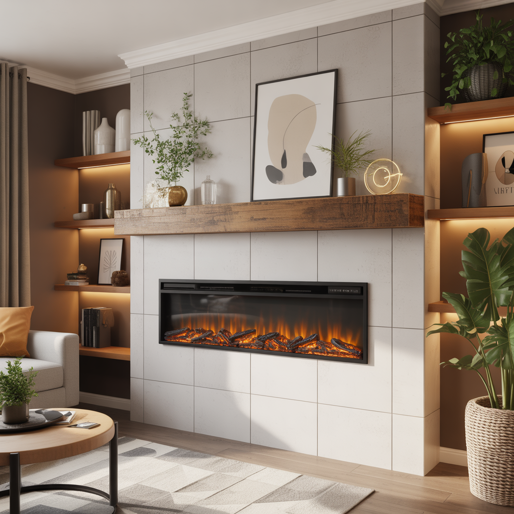 ideas for electric fireplaces