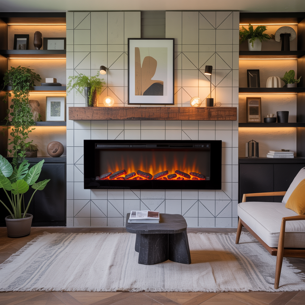 ideas for electric fireplaces