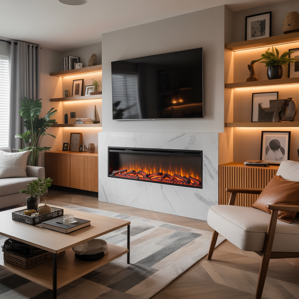 ideas for electric fireplaces