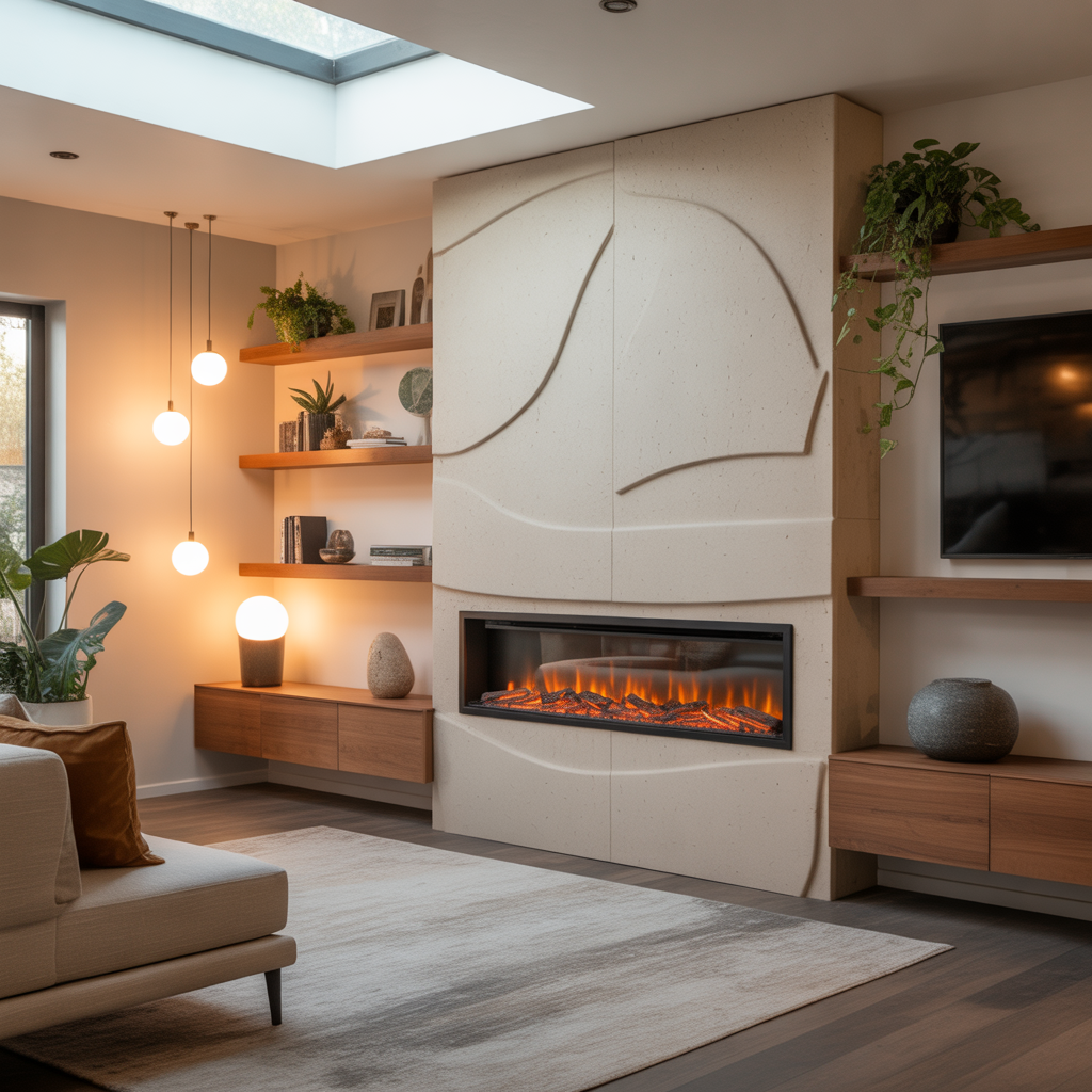 ideas for electric fireplaces