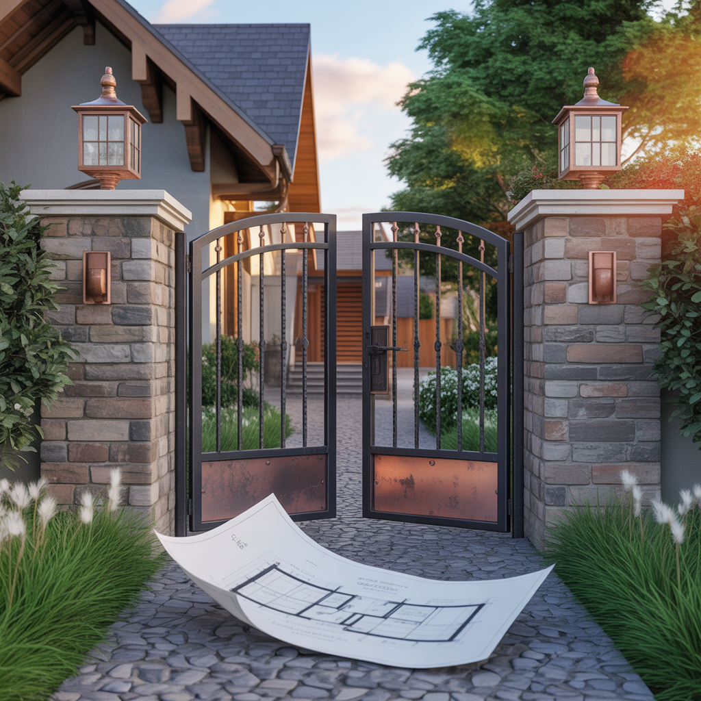 ideas for entrance gate