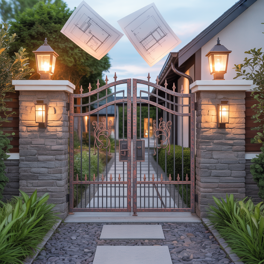 ideas for entrance gate