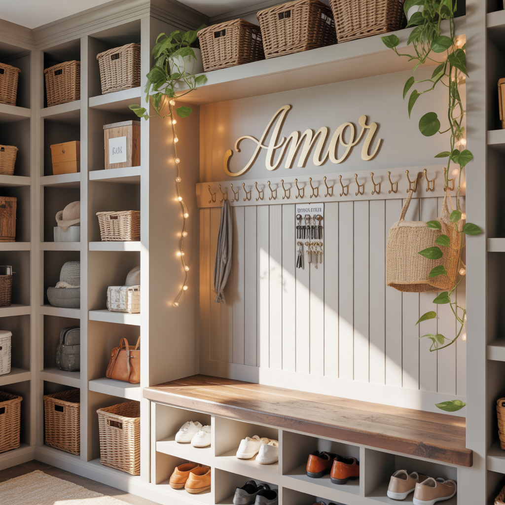 ideas for entryway organization