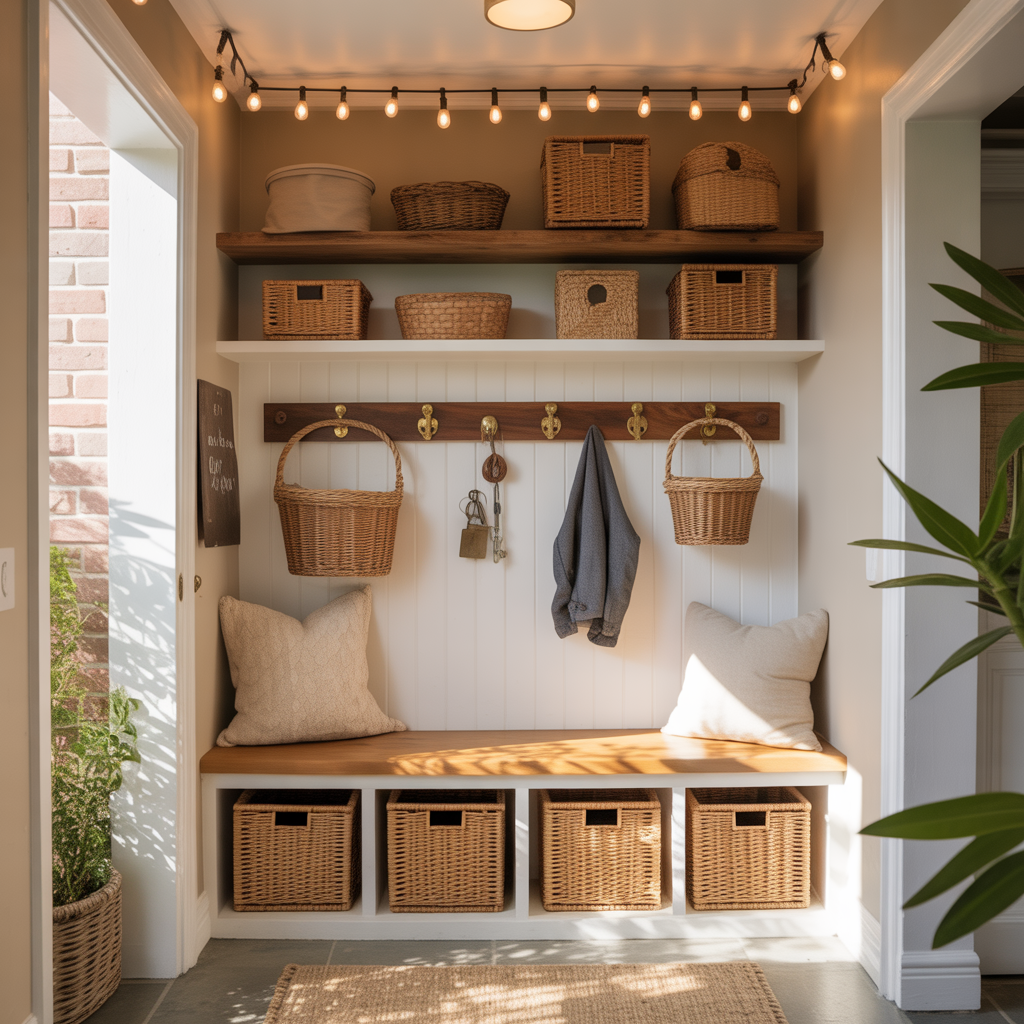 ideas for entryway organization