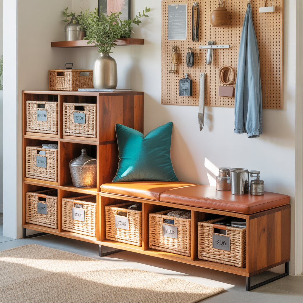 ideas for entryway organization