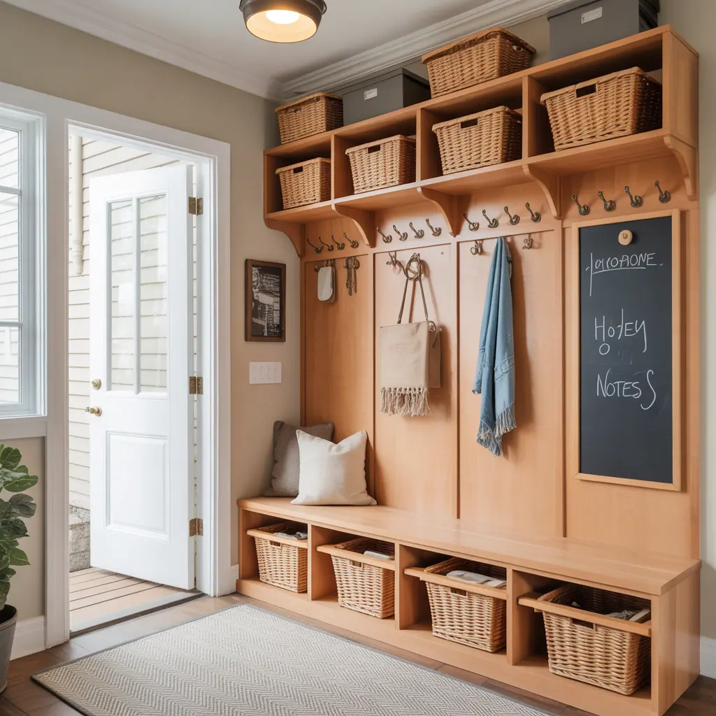 ideas for entryway organization