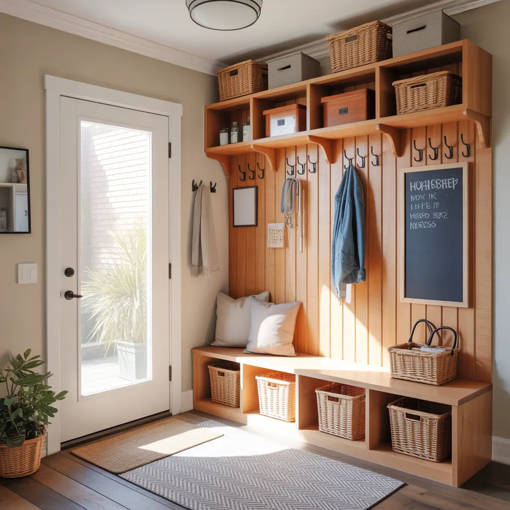 ideas for entryway organization