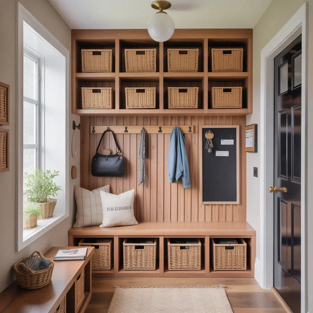 ideas for entryway organization