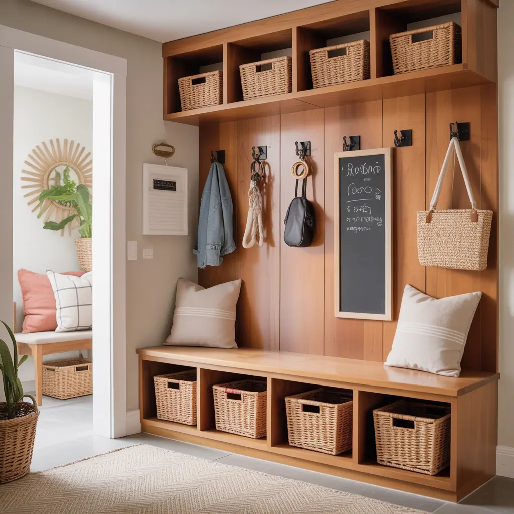 ideas for entryway organization