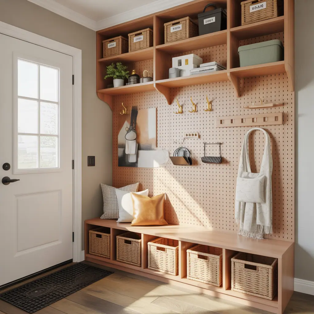 ideas for entryway organization