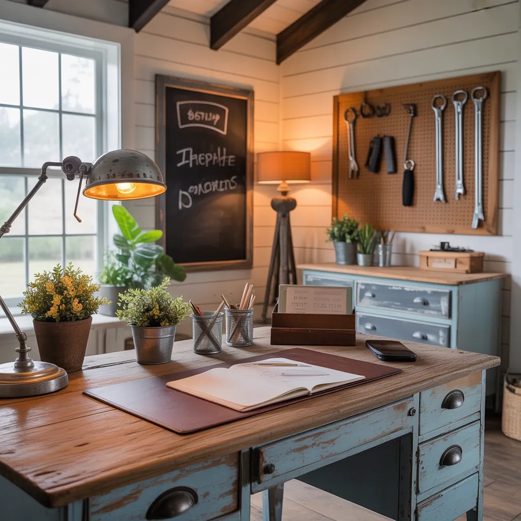 ideas for farmhouse office