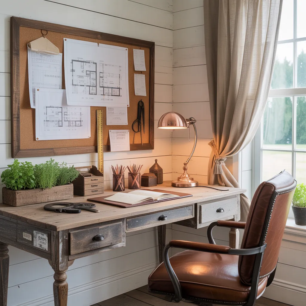 ideas for farmhouse office