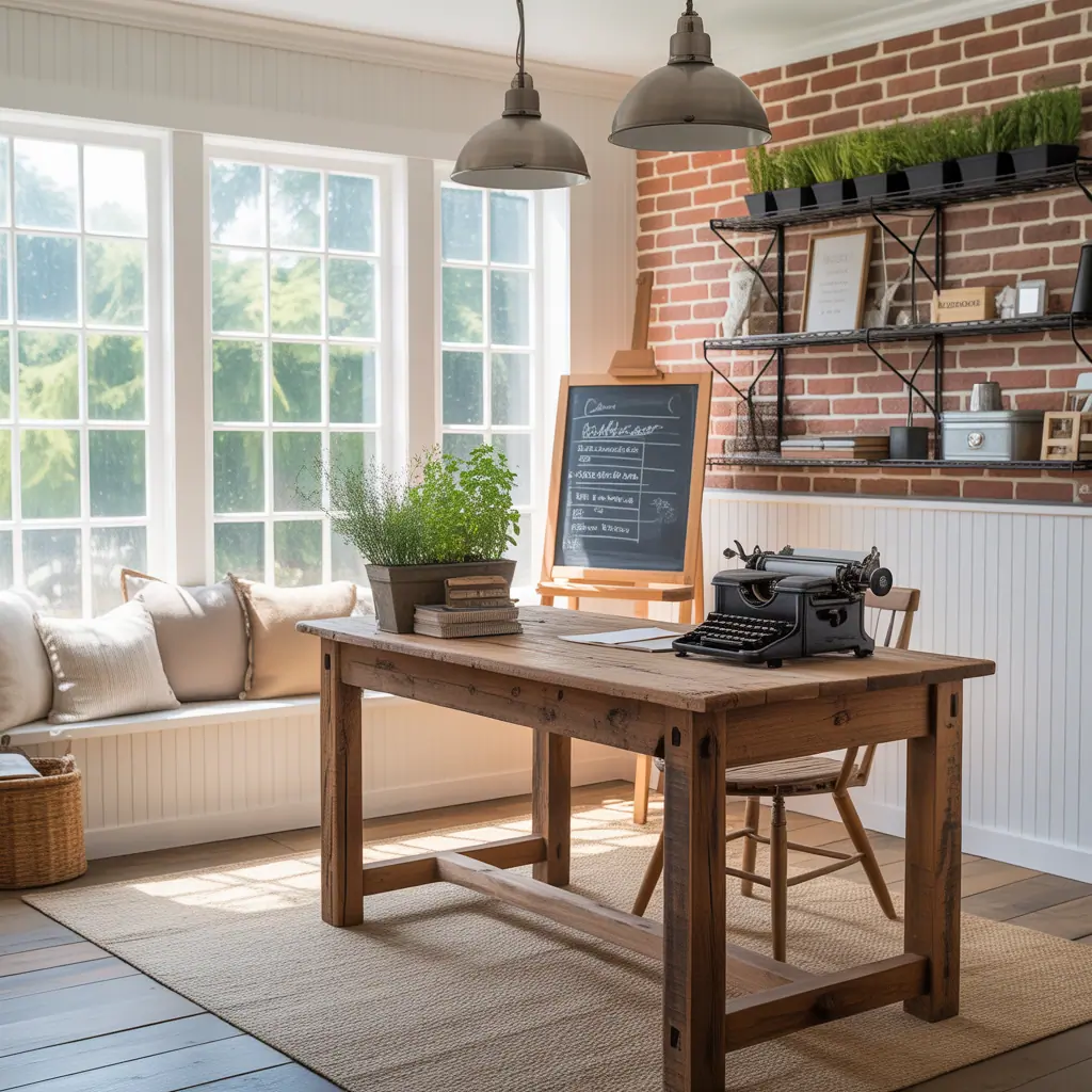 ideas for farmhouse office