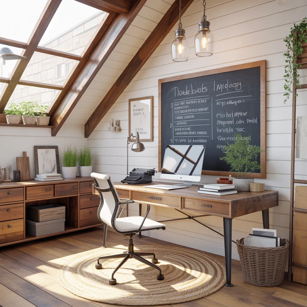 ideas for farmhouse office