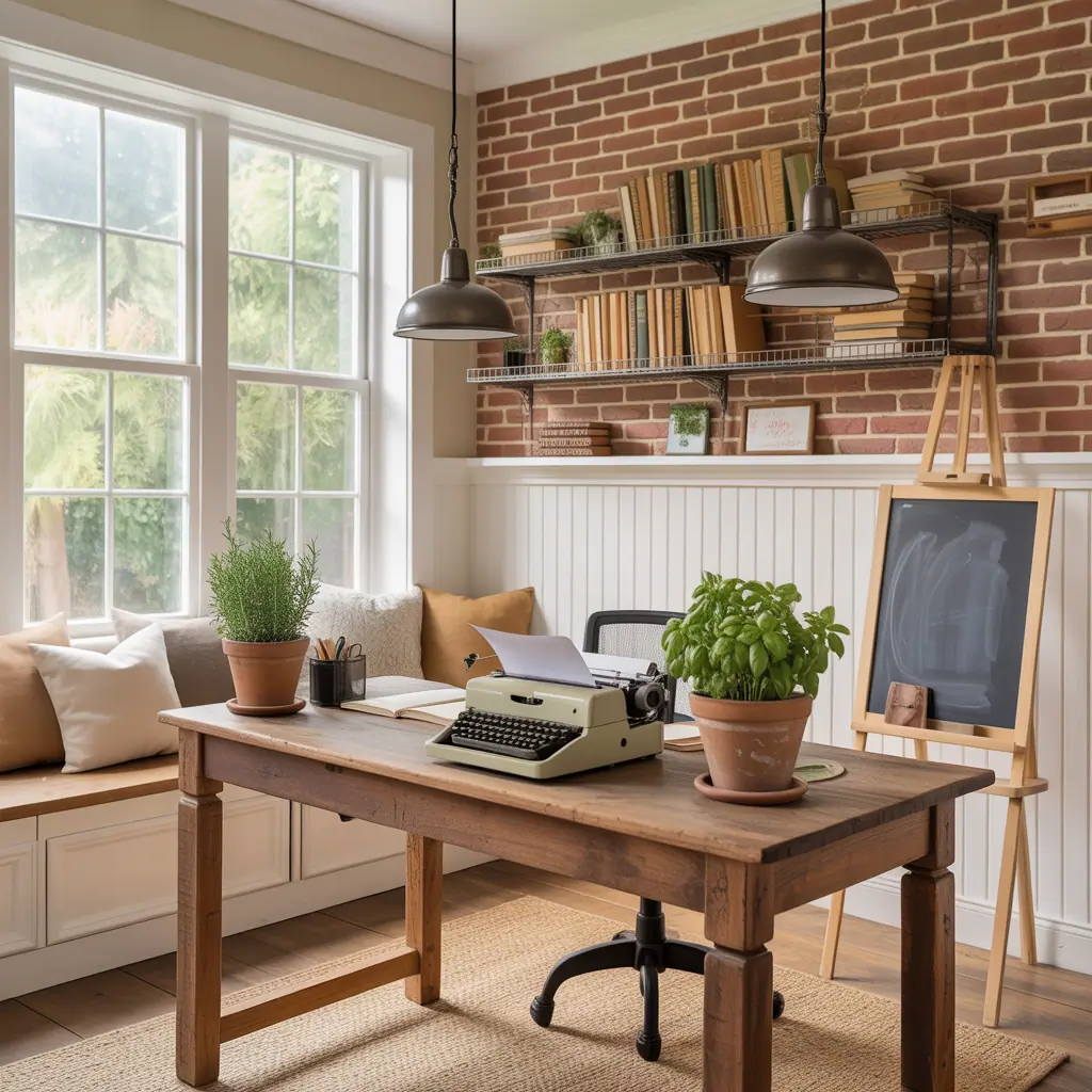 ideas for farmhouse office