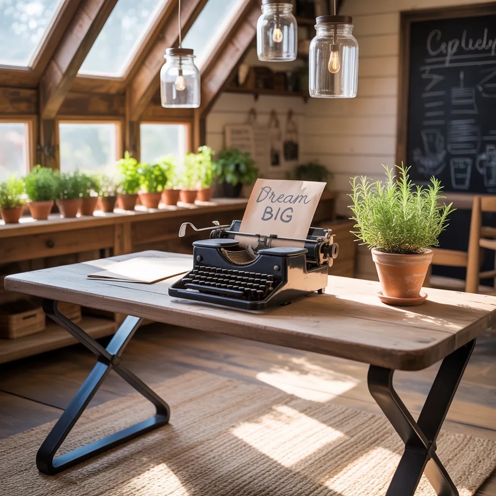 ideas for farmhouse office