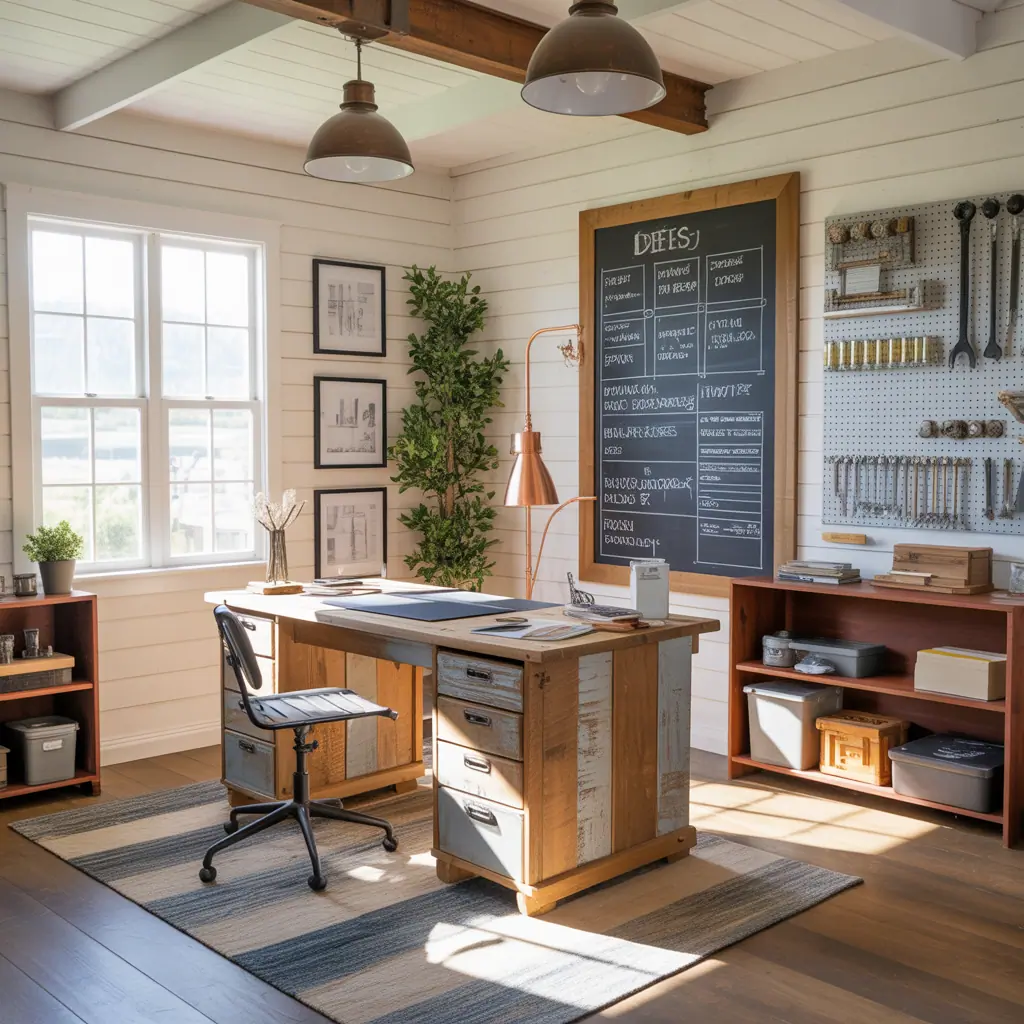 ideas for farmhouse office