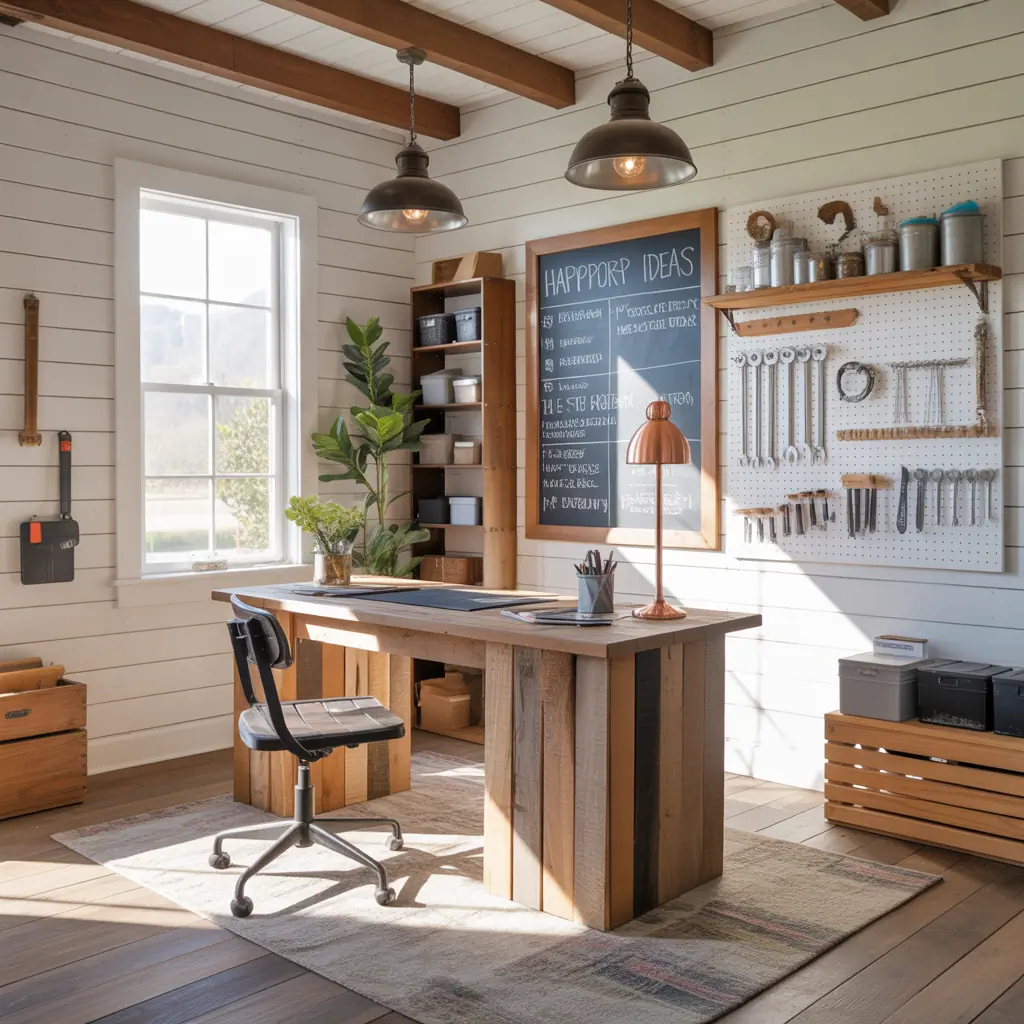 ideas for farmhouse office