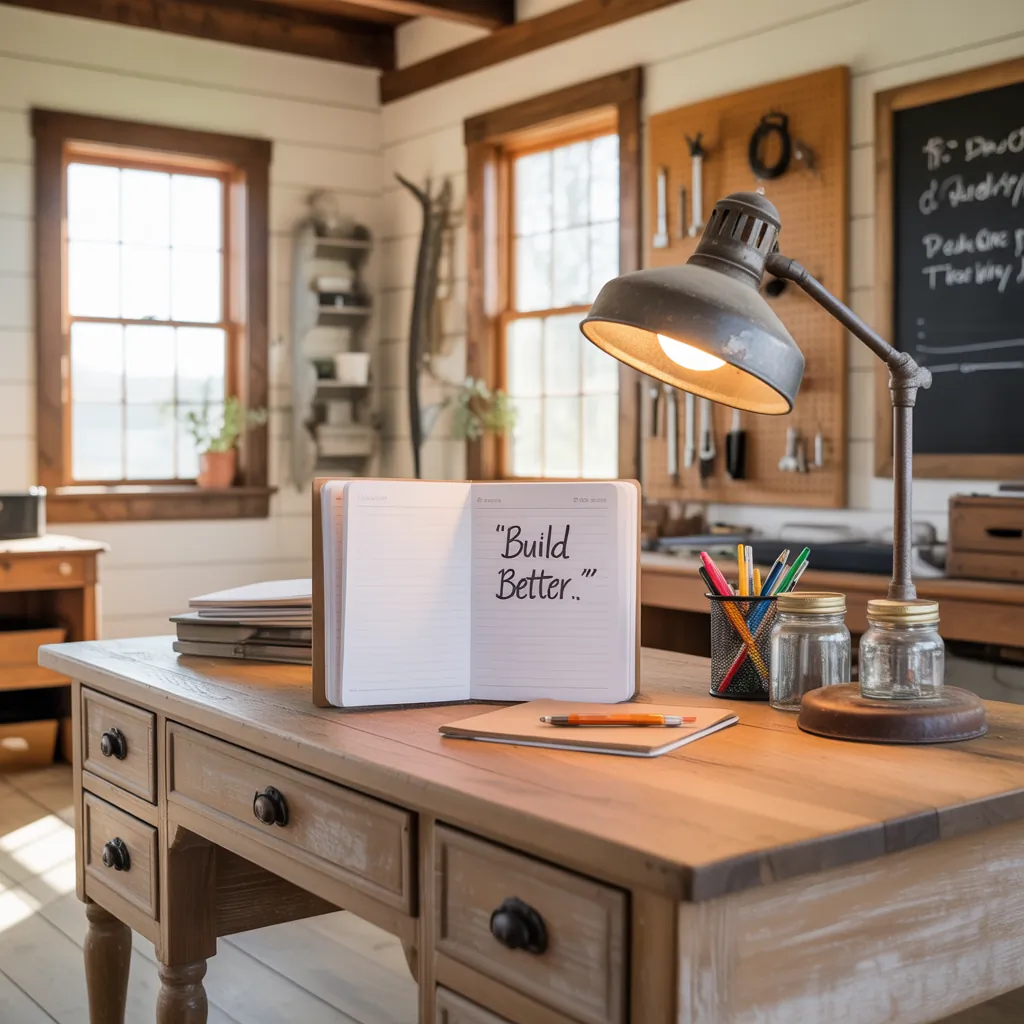 ideas for farmhouse office