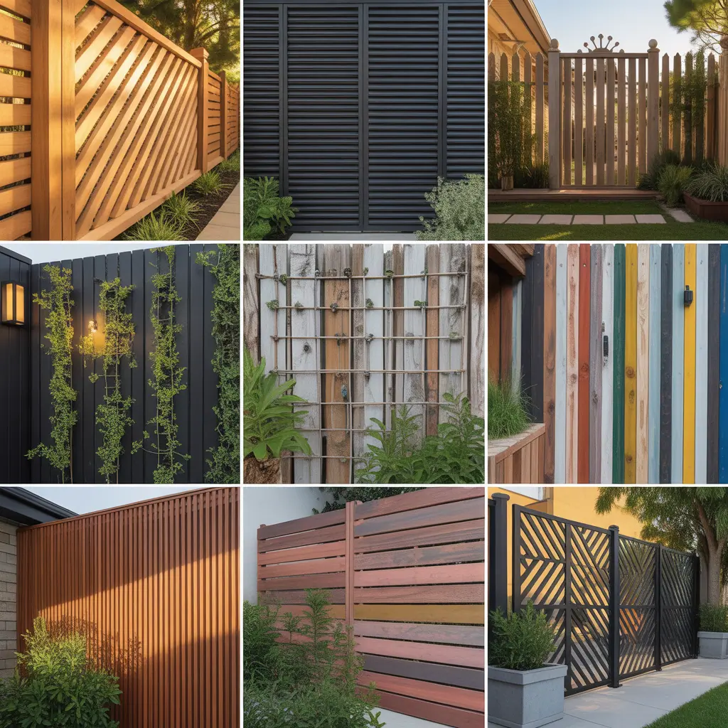 ideas for fence designs