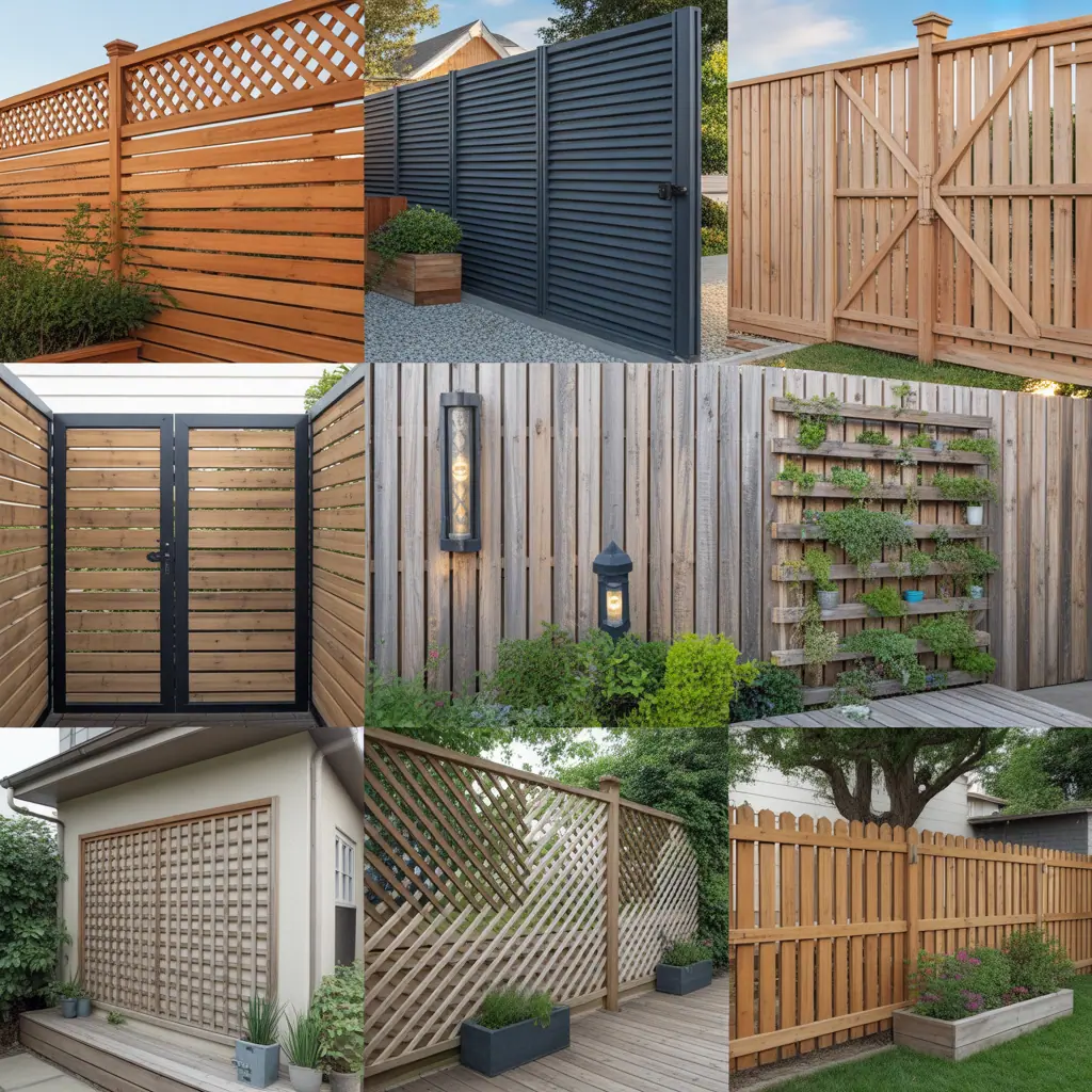 ideas for fence designs