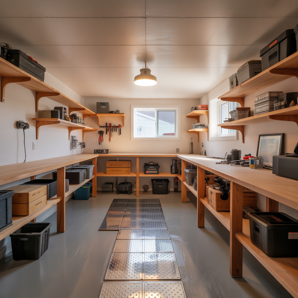 ideas for finished crawl space