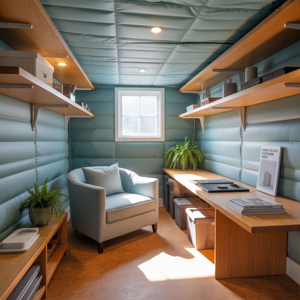 ideas for finished crawl space