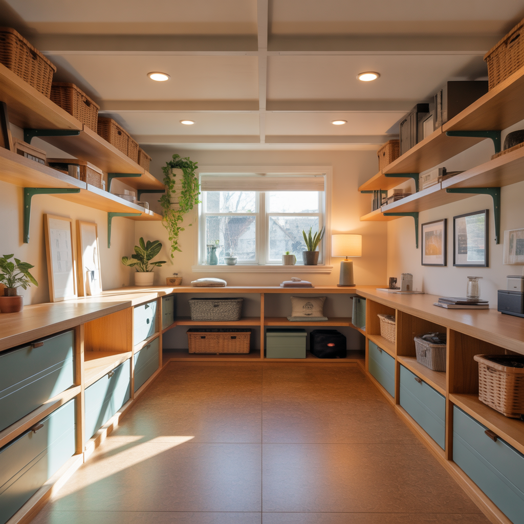 ideas for finished crawl space
