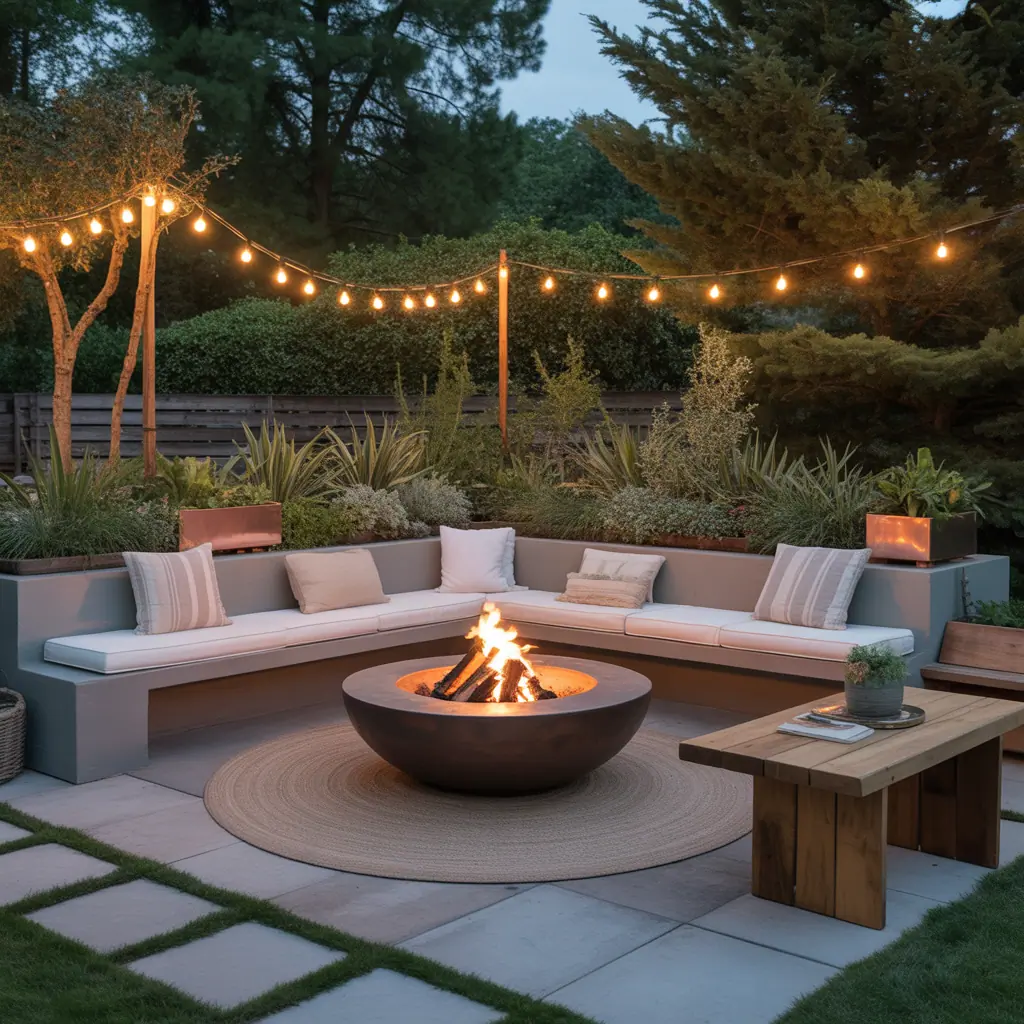 ideas for fire pit furniture