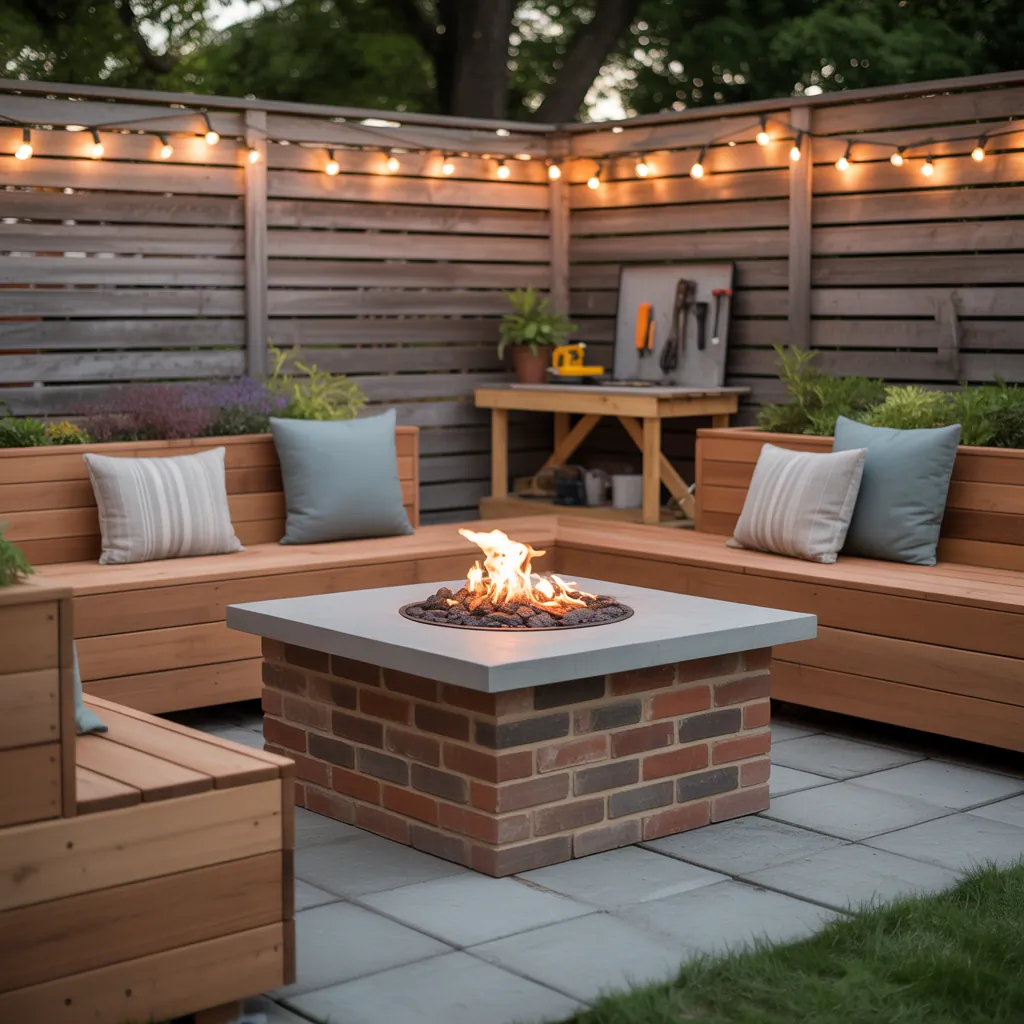 ideas for fire pit furniture