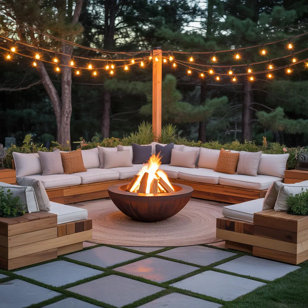 ideas for fire pit furniture