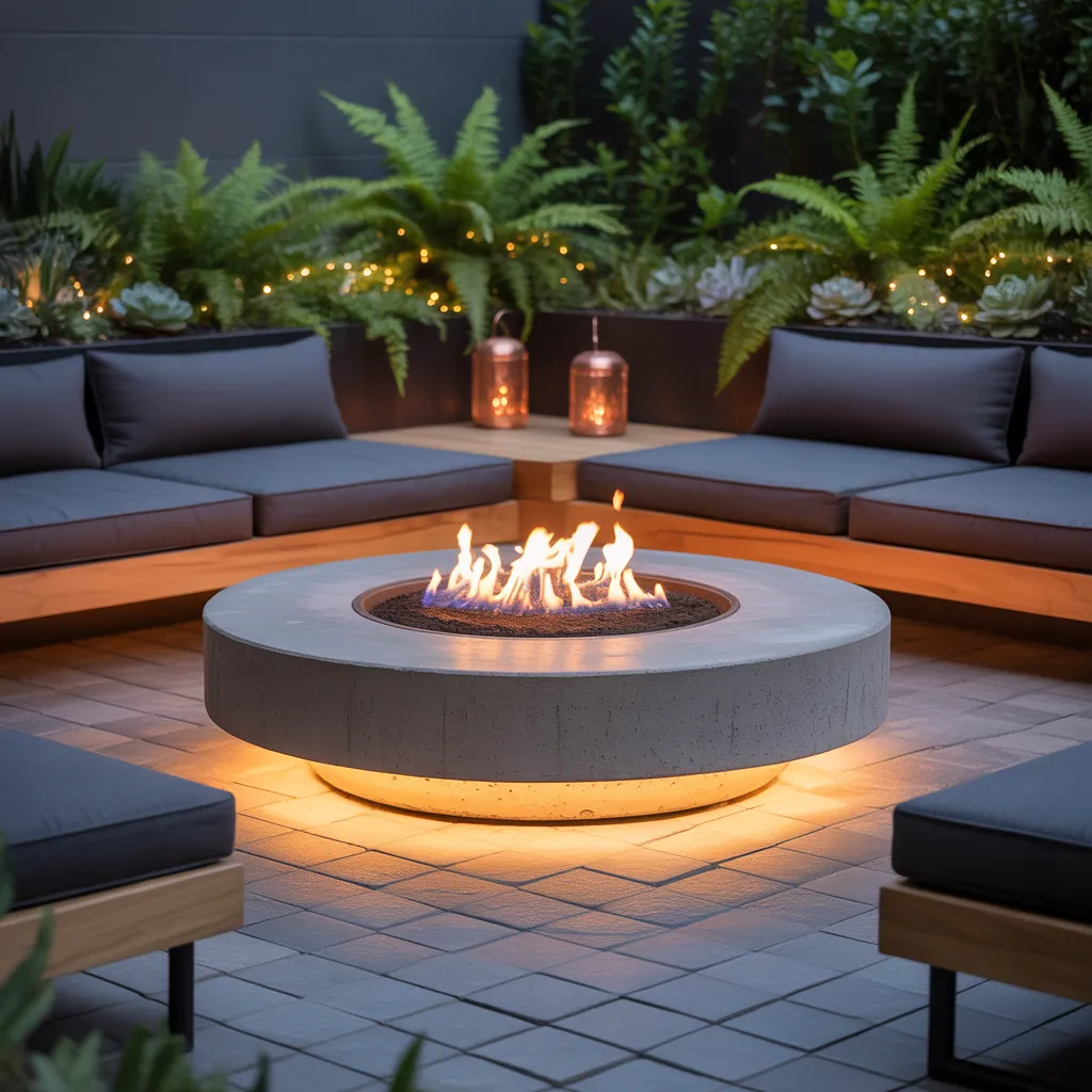 ideas for fire pit furniture