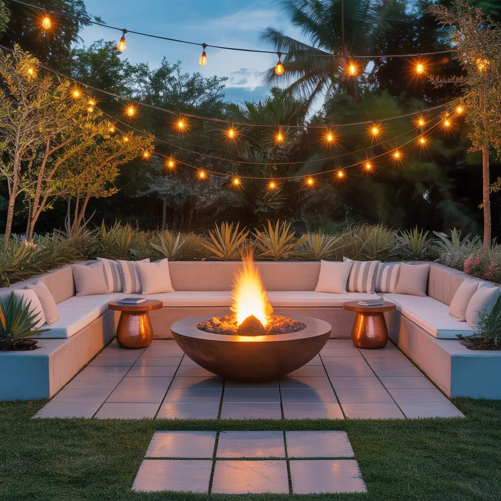 ideas for fire pit furniture