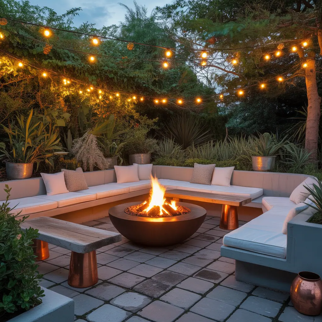 ideas for fire pit furniture