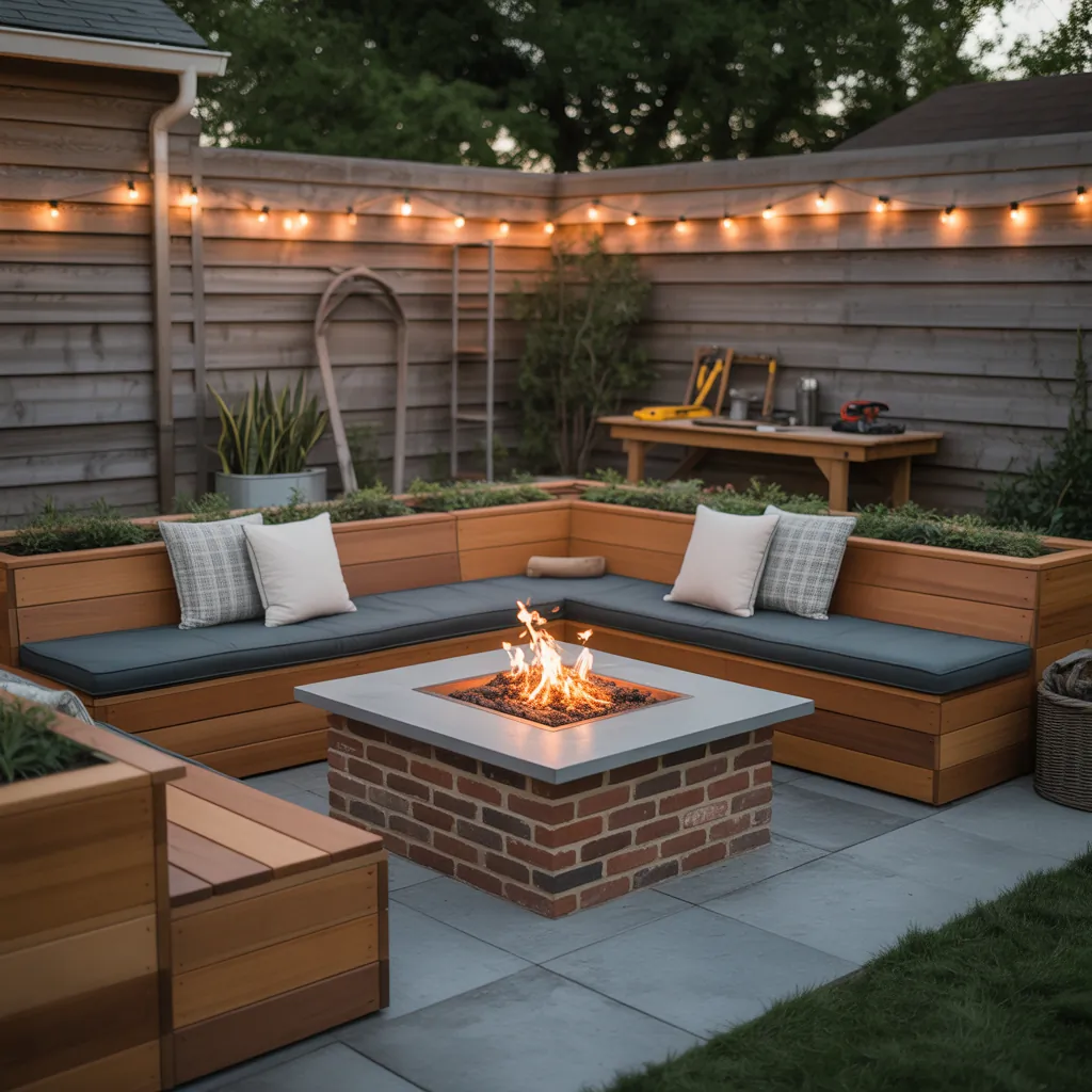 ideas for fire pit furniture