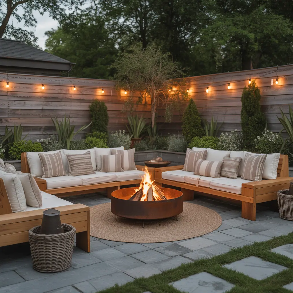ideas for fire pit furniture