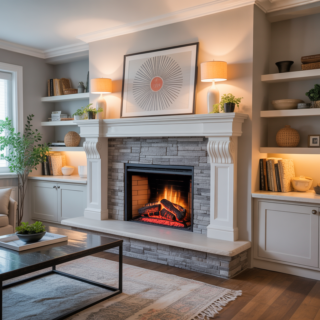 ideas for fireplace makeover