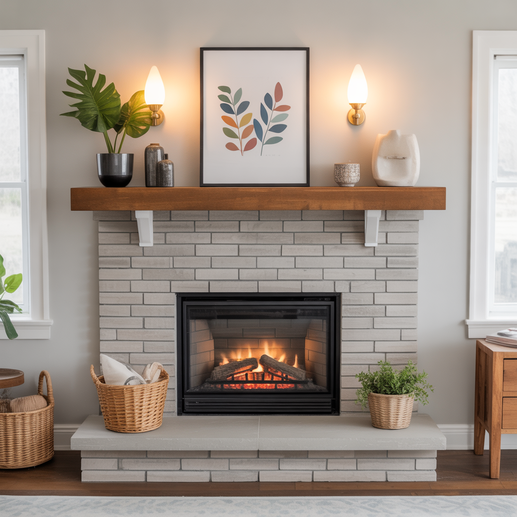 ideas for fireplace makeover