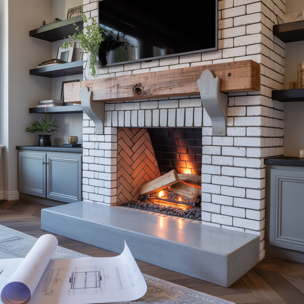 ideas for fireplace makeover