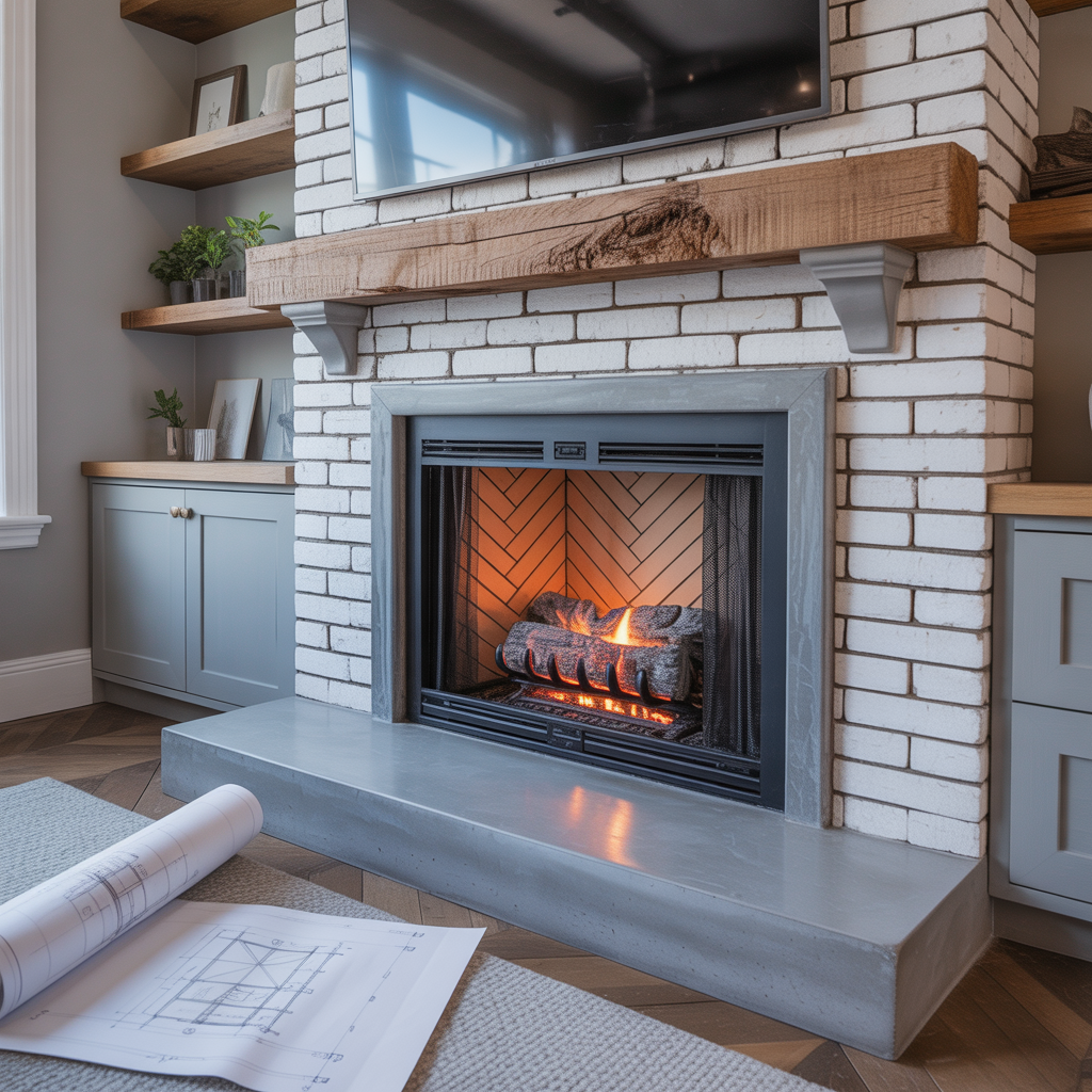 ideas for fireplace makeover