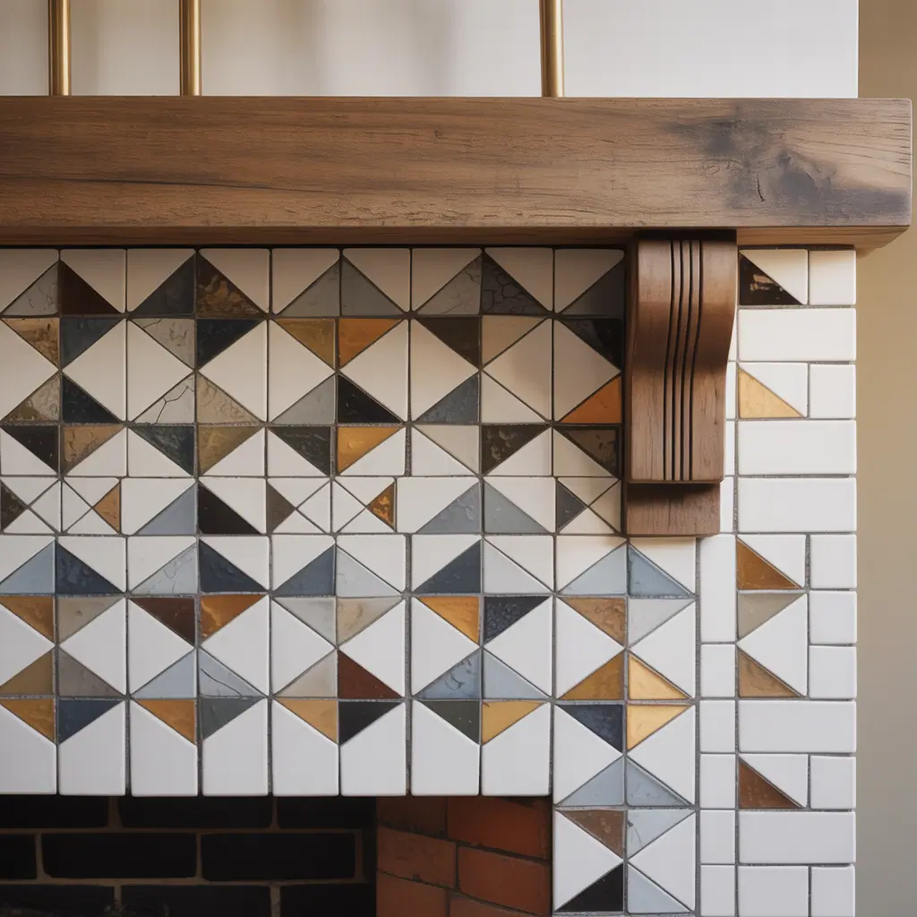 ideas for fireplace tile