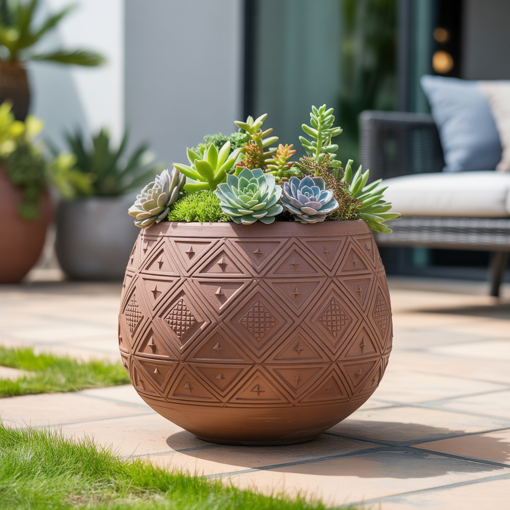 ideas for flower pot design