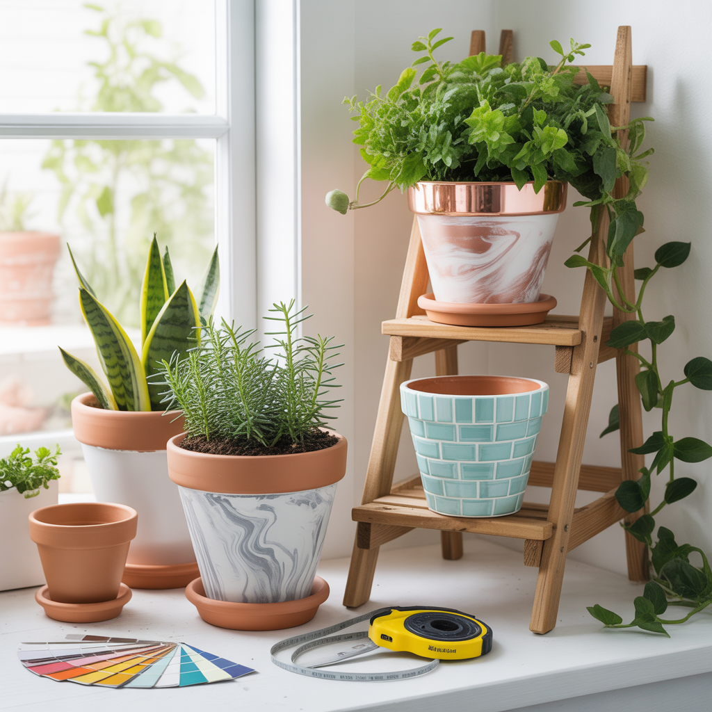 ideas for flower pot design