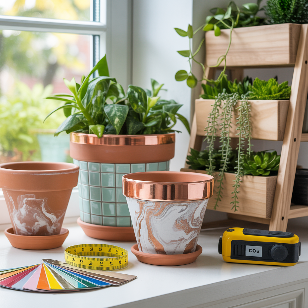 ideas for flower pot design