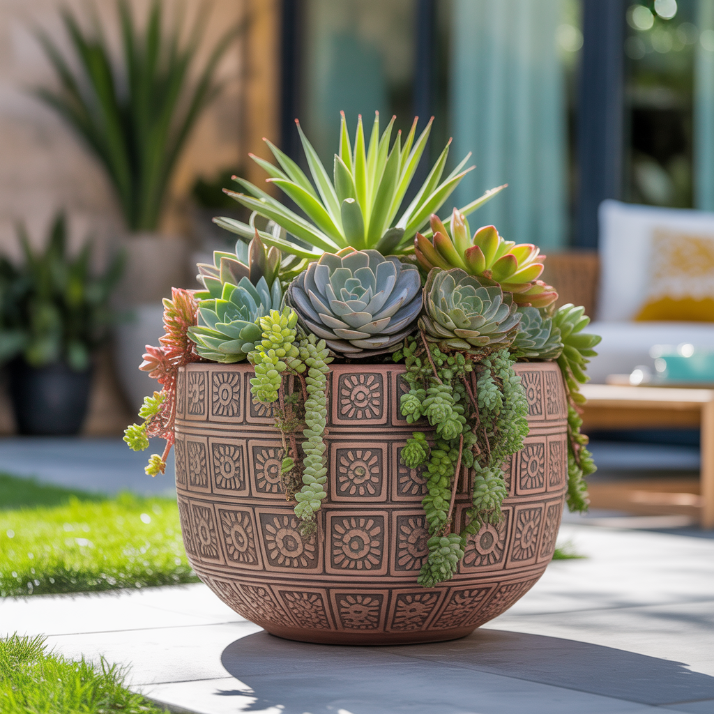ideas for flower pot design