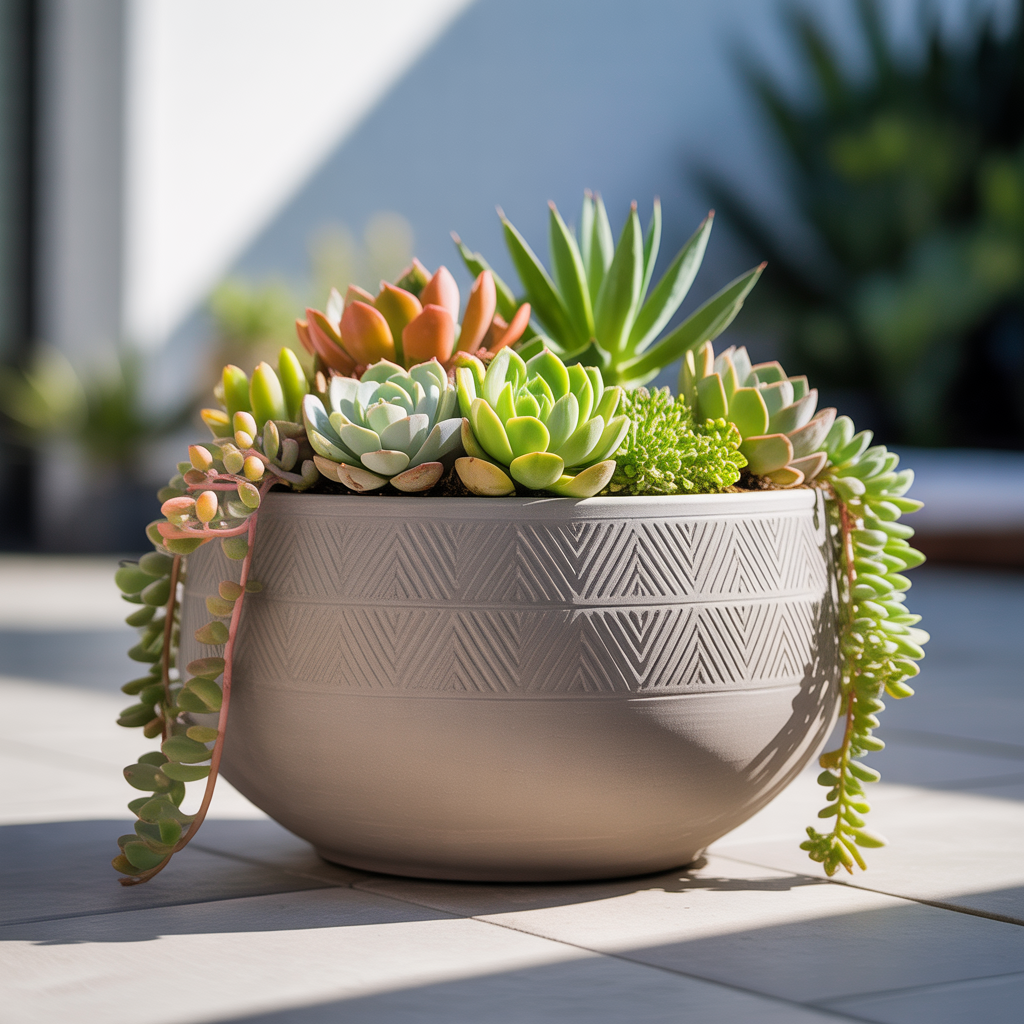 ideas for flower pot design